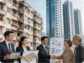投身公益 推動重大災損及海砂社區重建